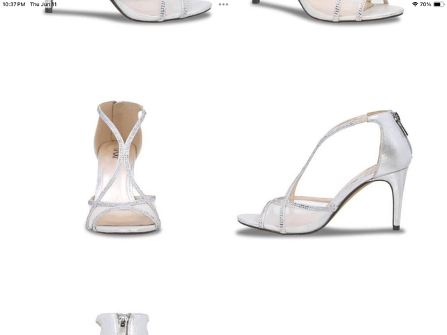 Taxi Paris Silver Heels in Women's - Shoes in Fredericton - Image 5
