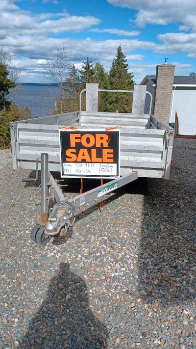 10 foot aluminum utility trailer
