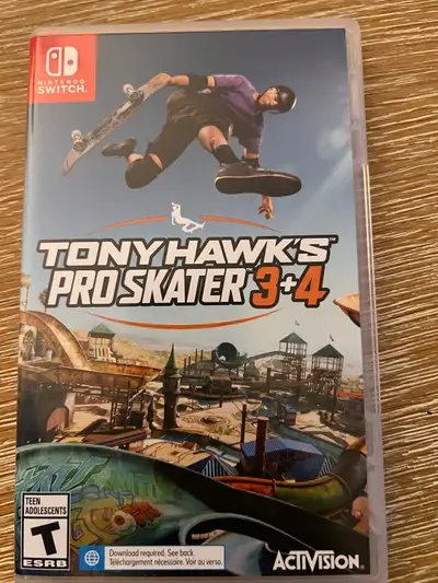 I'm selling a selection of Nintendo Switch games including Tony Hawk's Pro Skater (sold) Turok Trilo...