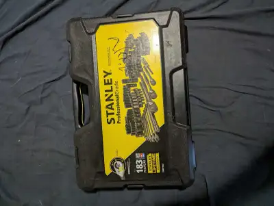 183 piece stanley socket set, View more