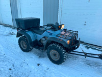 HONDA FOREMAN 400 cc 4X4 GRATTE ! YAMAHA VINSON KODIAK FOURTRAX