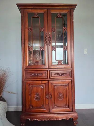 ORNATE CHINA CABINET, View more