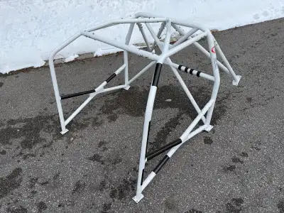 FIA bolt-in roll cage with certificate for mk3 VW Golf. Professionally made by Ireco Motorsport. Mai...