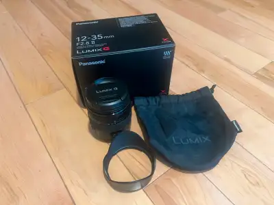 Panasonic LUMIX G X VARIO 12-35mm F/2.8 II - Objectif - lens, View more