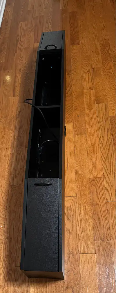Modern Black Floating Shelf / Wall Mounted Media Unit, View more