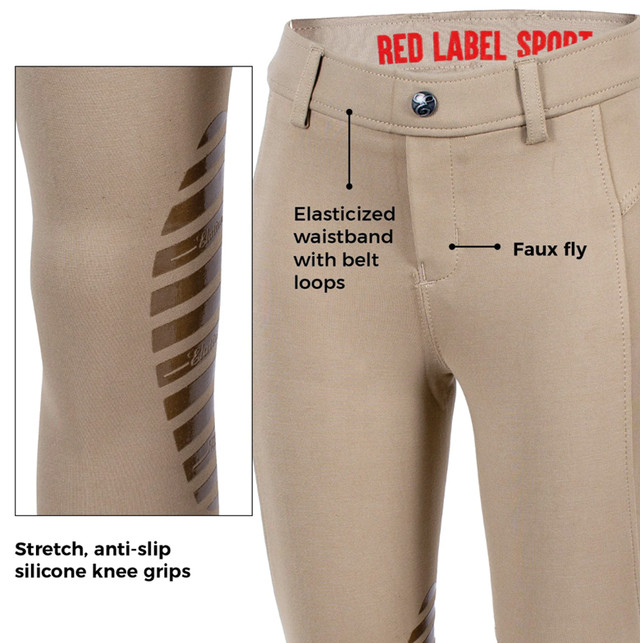 Elation Red Label Sport Pull-On Breech - Kids' - Size XS in Kids & Youth in City of Toronto - Image 3