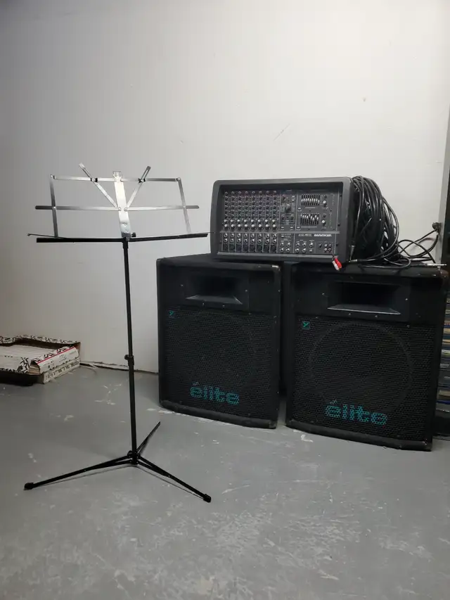 Systeme de son pour band ou dance floor yorkville in Amps & Pedals in West Island - Image 11