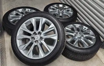Set of 4 Lexus NX original rims with All Season Tires DOT 2024 will fit to toyota rav4, toyota Venza...