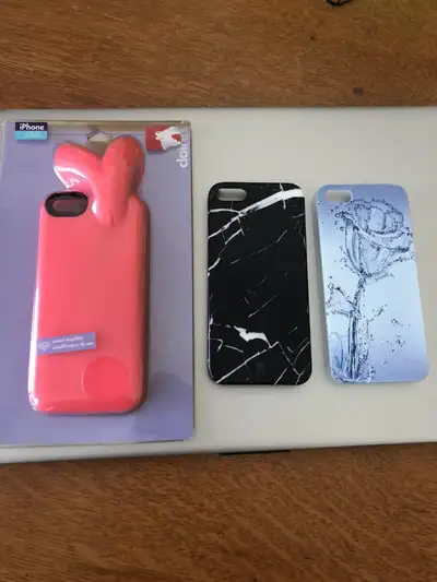 new iPhone se/5s/5 cases all three for $5, View more