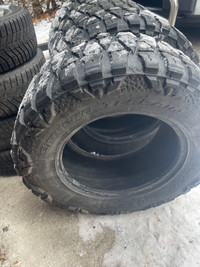 33x12.5r18 Nitto Mud Grappler Tires 