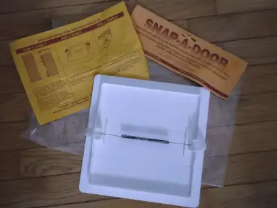 Few items-- 1. Handy access door for wall etc. -----Provides easy access to plumbing , electrical et...