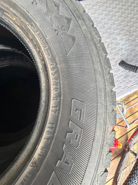 Studded winter tires 265/70/17