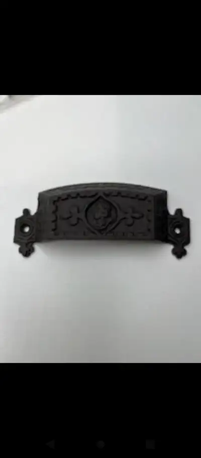 Cast iron drawer pulls , View more