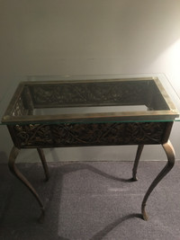 Decorative Table and matching Mirror