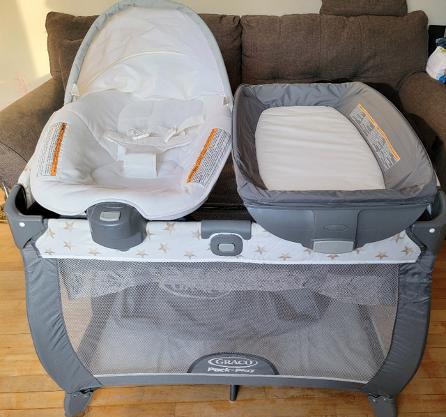 Graco Pack ‘n Play Quick Connect in Playpens, Swings & Saucers in Thunder Bay - Image 3