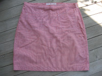 Jupe TOMMY HILFIGER Red & White Gingham Pattern Skirt - Gr: 10