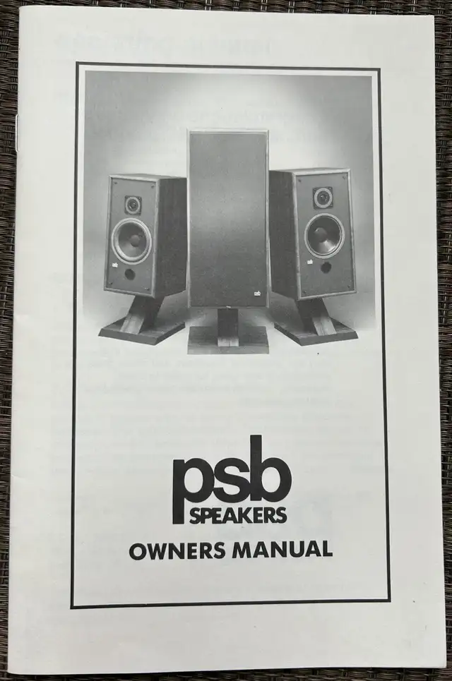 PSB Speakers with stands in Speakers in Markham / York Region - Image 7