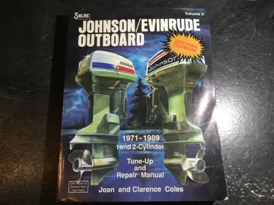 1971 TO 1989 Johnson/Evinrude SELOC Repair Manual Covers all 2 HP THRU 60HP, 1 and 2 cylinder, 2-str...