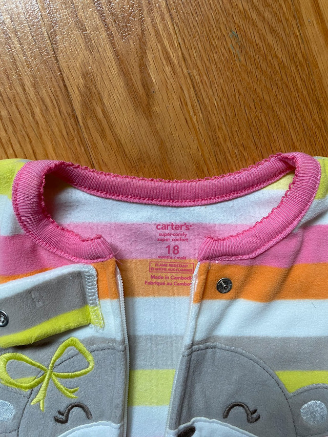 New with tags, Fleece PJs , 18 months in Clothing - 12-18 Months in Ottawa - Image 3