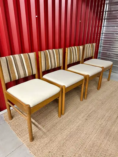 MCM Teak Dining Chairs x4, View more