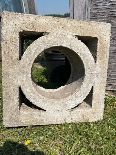 16” x 16” Blocks removed from chimney. Would be good for garden wall, planters, garden box construct...