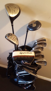 Ping Irons and Taylormade Putter - LH