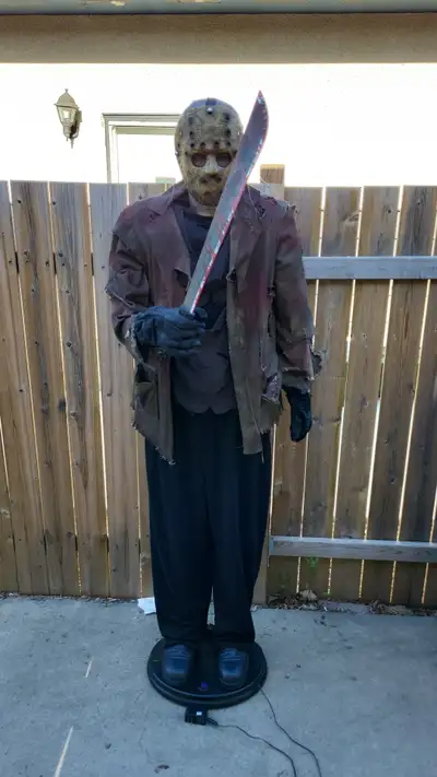 Gemmy Jason Voorhees Halloween Animatronic, View more