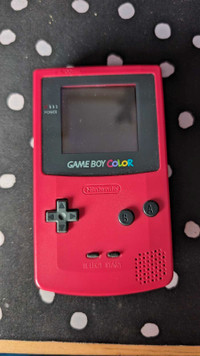 Red Gameboy Color 