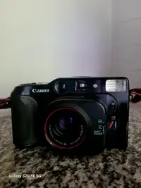 Canon SureShot Tele Point & Shoot 35mm Film Camera Lens F2.8-4.9