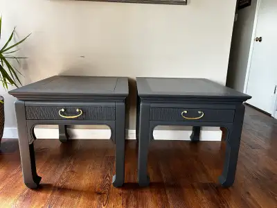 Stunning end tables, View more