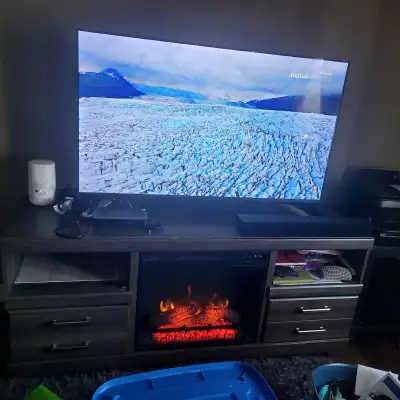 Lg 55-inch Smart LED TV with stand $625, View more