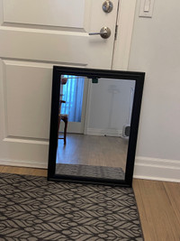  Black frame mirror for sale