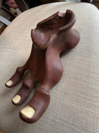 Funky Carved Ashtray 