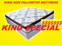 BRAND NEW KING SIZE MATTRESS THICK EURO TOP $499 ONLY FEW LEFT,,