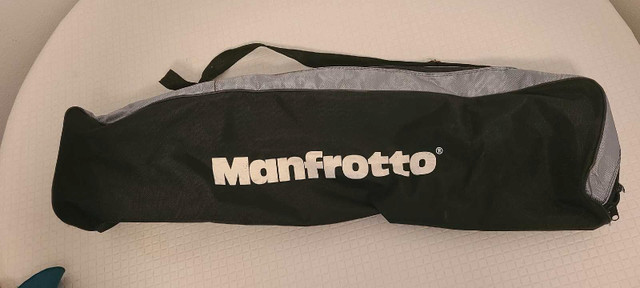 MANFROTTO TRIPOD CARRYING BAG WITH STRAP in Cameras & Camcorders in Calgary