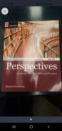 PERSPECTIVES, Academic Reading Skills and Practice