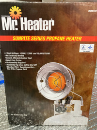 Mr Heater popane heater.