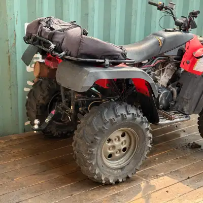 Bought for our shop but rarely used. Currently the carb is leaking fuel from the vent on the bottom,...