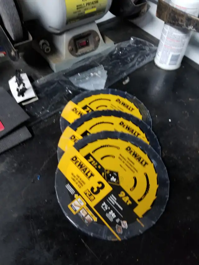 3-packs of DeWalt 7.25” blades63782599464193120