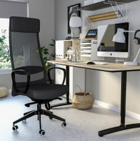 IKEA MARKUS Office chair, Vissle dark gray