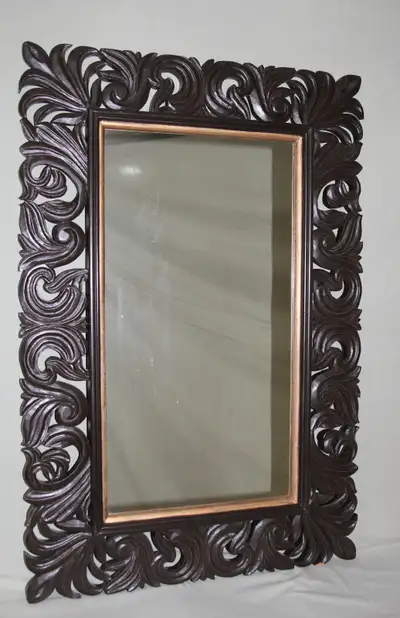 Ornate Scroll Mirror, View more