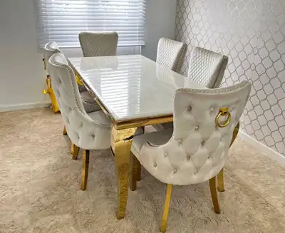 Dining Table and Chairs Set, View more