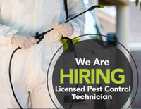Pest Control Technicians Wanted 