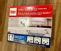 Oatey “Quadtro” Washing Machine Outlet Box (Copper Connection)