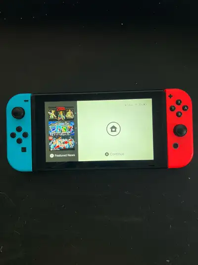 Nintendo Switch Console and pro controller, View more