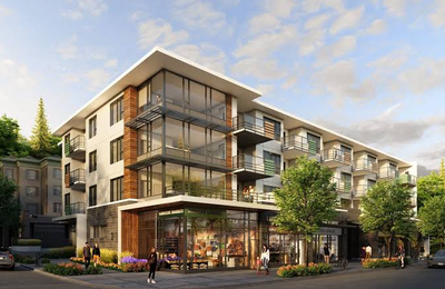 BRAND NEW 2nd-floor corner condo unit in North Vancouver's newest ROVE building. Southeast-facing. ....