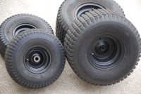 Lawn tractor wheels