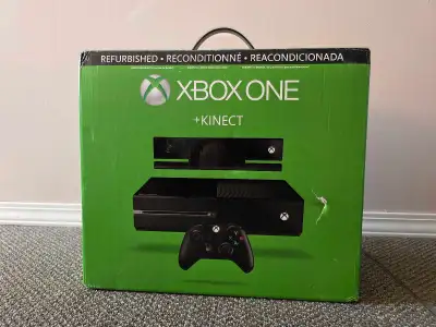 XBOX ONE KINECT BUNDLE Refurbished, Barely used., View more