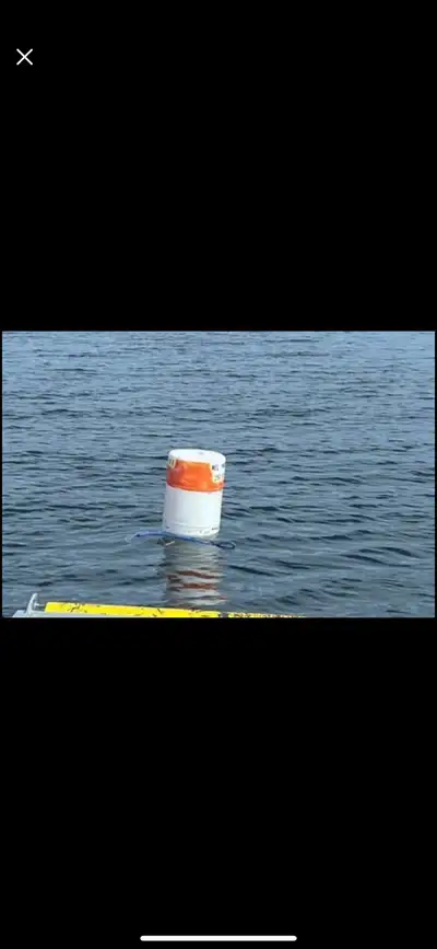 We have a mooring buoy available for purchase. We used it to hold our 20 foot sailboat. We no longer...