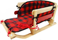 Streamridge Traditional Vintage Style Wooden Winter Sleigh/Sled